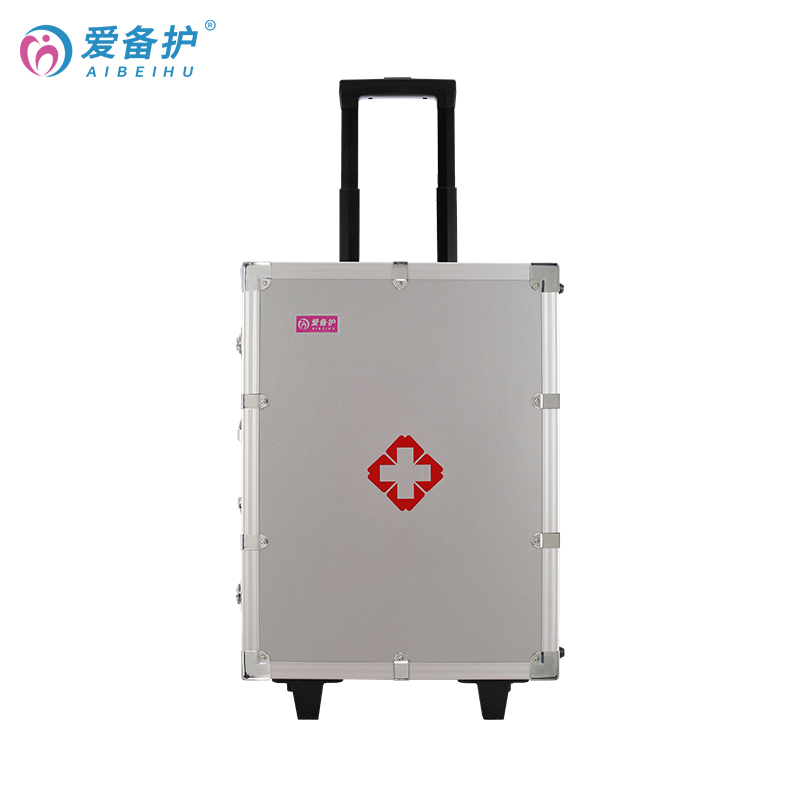 爱备护 专业救护急救箱（外科型）ABH-M004B（带拉杆）