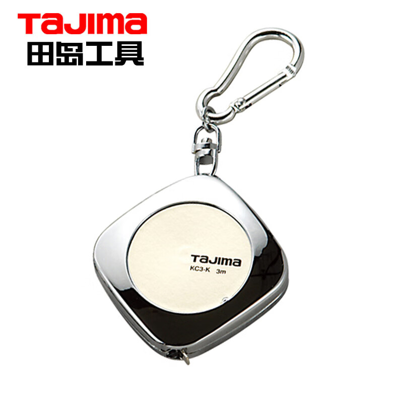 田岛（TaJIma）配登山环长3米迷你卷尺KC3-K 1001-1669