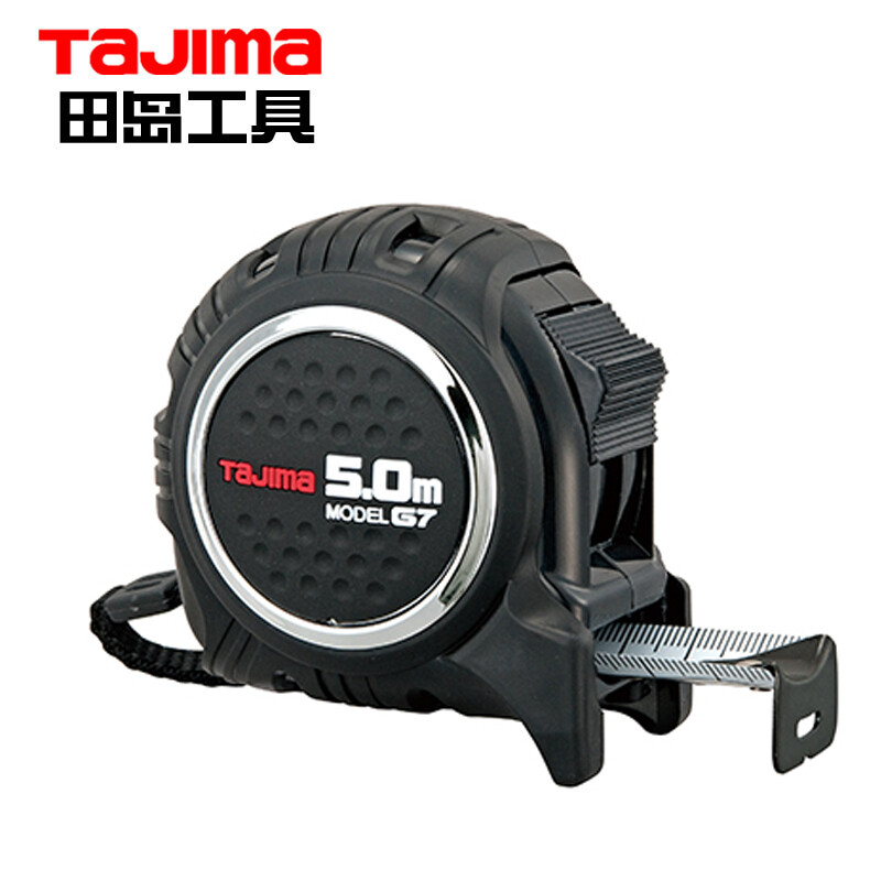 田岛（TaJIma）卷尺钢卷尺 5米25mm宽 刚厚尺带 G7L2550 100
