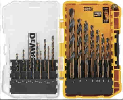 DT70728-QZ19件套高速钢麻花钻头套装（1-10mm）